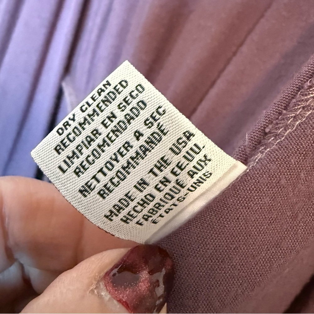 Rachel Pally Long Maxi Caftan Wrap Dress Purple Size Small - Picture 16 of 16